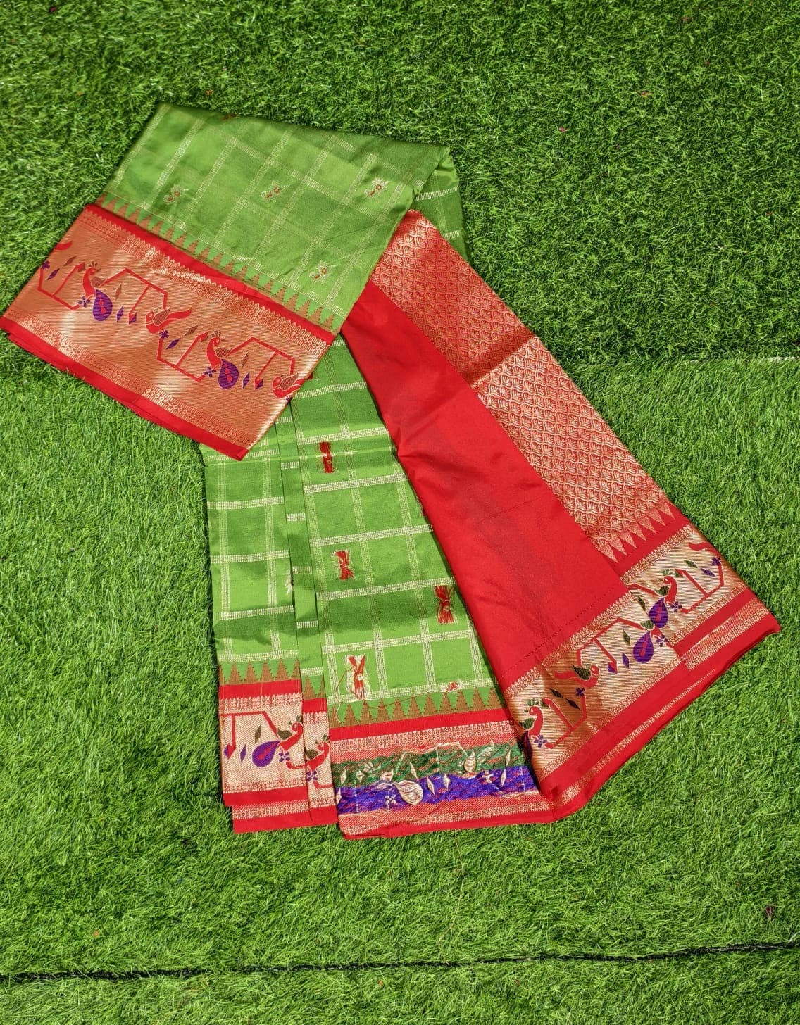 Venkatagiri paithani border 2